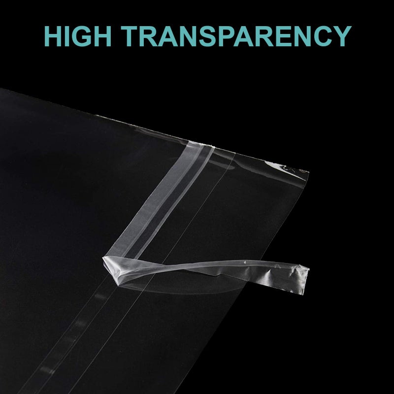 Somime Acid-Free Picture Sleeves, 100Pack Crystal Clear Storage Bags for 6x6 Art Prints, Pictures, Photos, Frame Mats (Bag Size: 6 1/2"" x 6 1/2"") - Image 4
